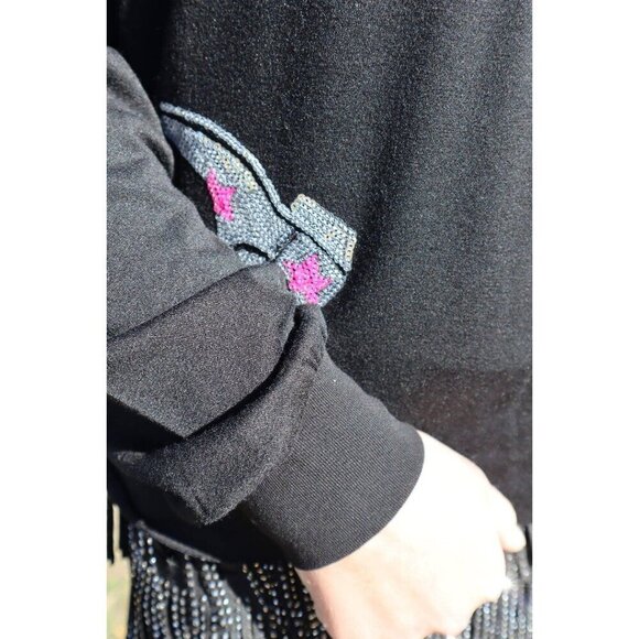 Made for Sparklin' Long Sleeve Sequin Boots Tee - Picture 7 of 8